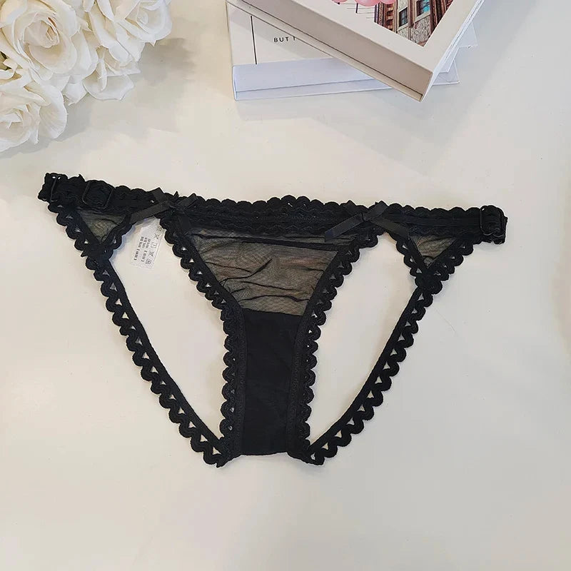 Butt-Up Transparent Female Briefs Lingerie