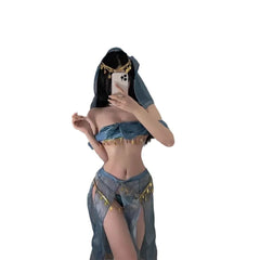 Ancient Style Print Underwear Set