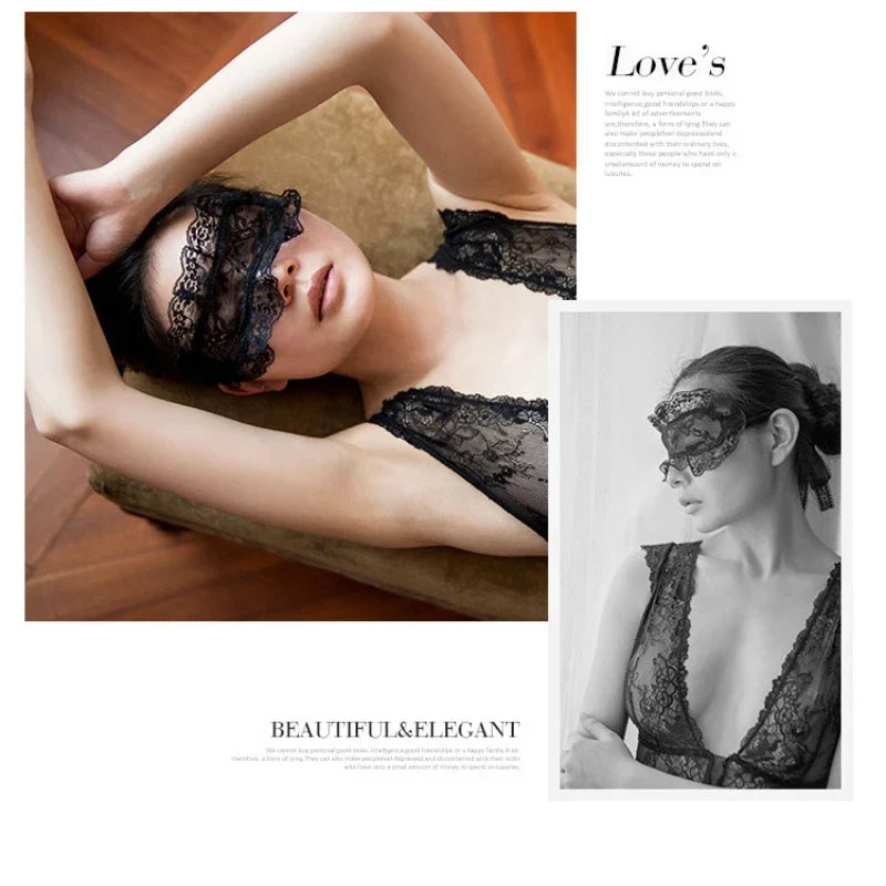 Lace Mysterious Feeling Eye Mask