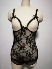 Lace Cupless Lingerie Open Cup Bra