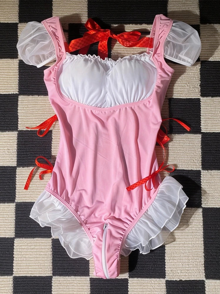 Sailor Collar Two-Piece Set