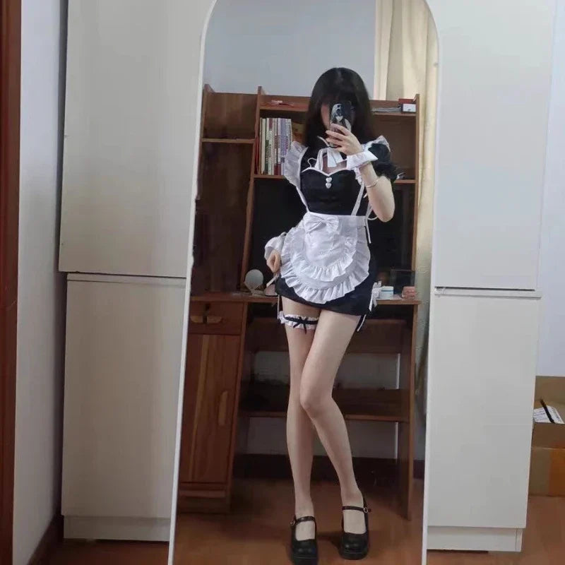 Cosplay Costumes Sweet Lolita Cat Hollow Maid Outfit