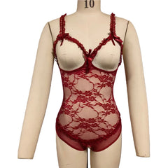 Lace Cupless Lingerie Open Cup Bra