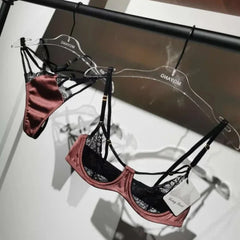 Ultra Thin Push Up Bra Set