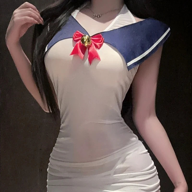 Role Playing Lingerie College Style Kawaii Sailor Suit Cosplay Student Temptation Adult Home Costumes
