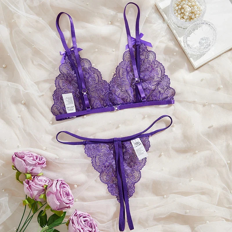 Lace Underwear Two Pieces