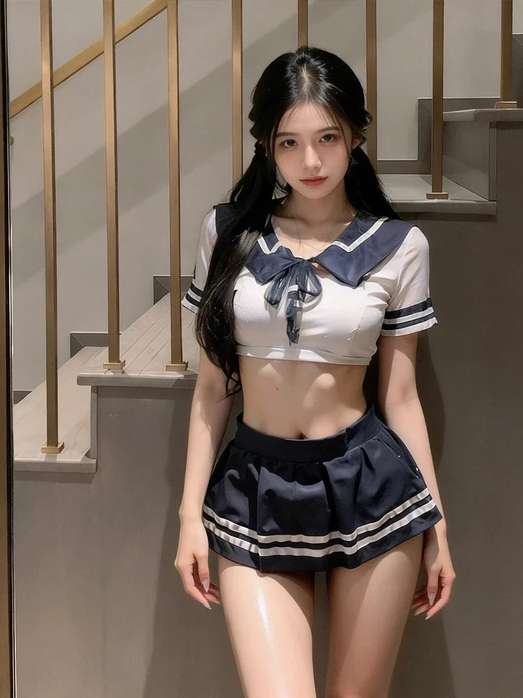 Maid Cosplay Lingerie Costume Cute Apron Lolita