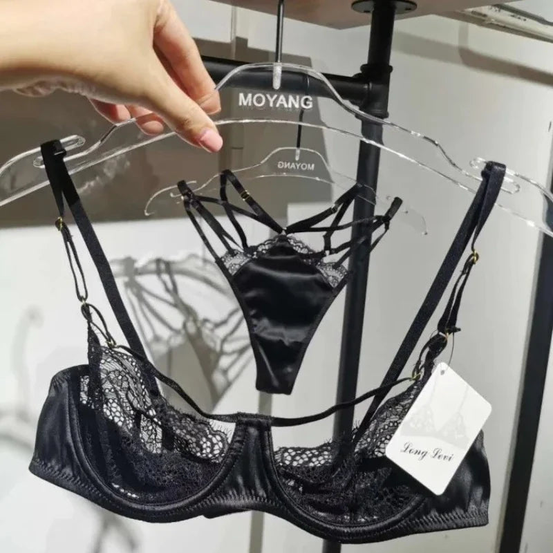 Ultra Thin Push Up Bra Set