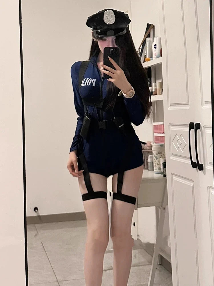 Halloween Game Costume Rabbit Role-Play PU Leather Suit Underwear Bras Domestic Stock Available