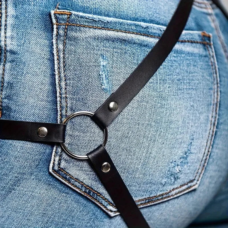 Adjustable Leather Belt