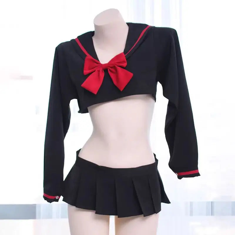 Lingerie School Uniforms Collage Student Sailor Party Cosplay Costume 3 Style Outfits