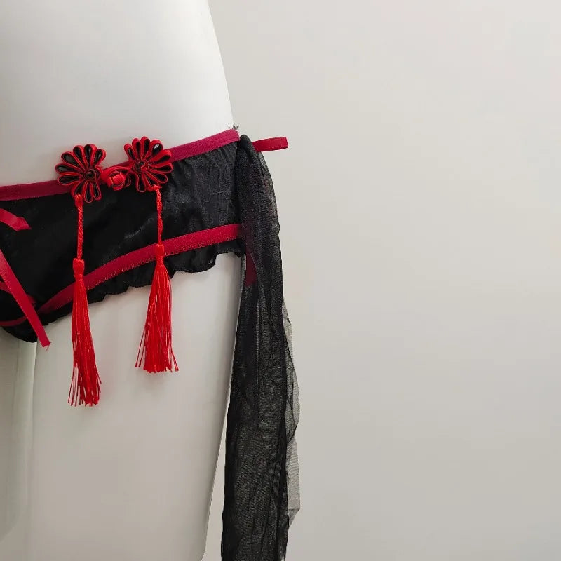 Gothic Vintage Cheongsam Lingerie
