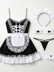 Cute Lolita  Maid Bunny Costume Set