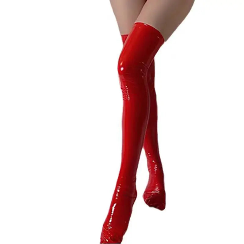 PU Leather Bodysuit Lingerie