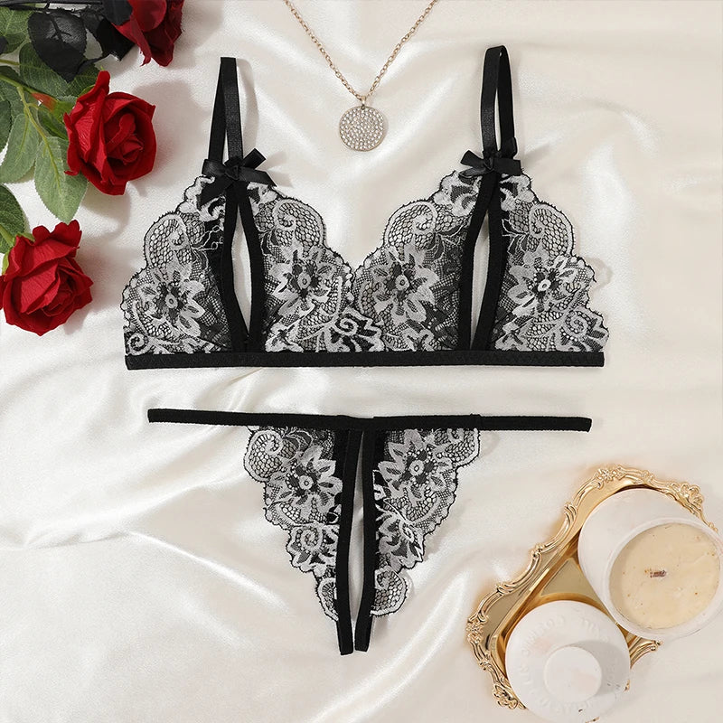 Lace Underwear Two Pieces