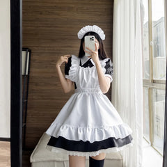 Gothic Lolita Maid Cosplay Costumes Plus Size