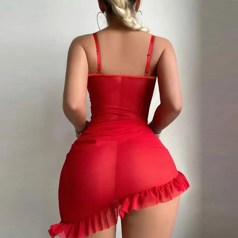 Steel Ring Push Up Delicate Pajamas Lingerie