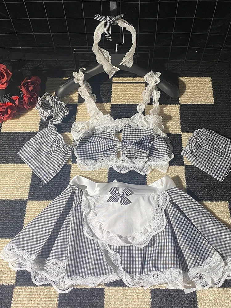 Cute Lolita  Maid Bunny Costume Set