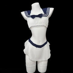 Cosplay Student School Erotic SchoolLingerie Role Play Short Skirt Set