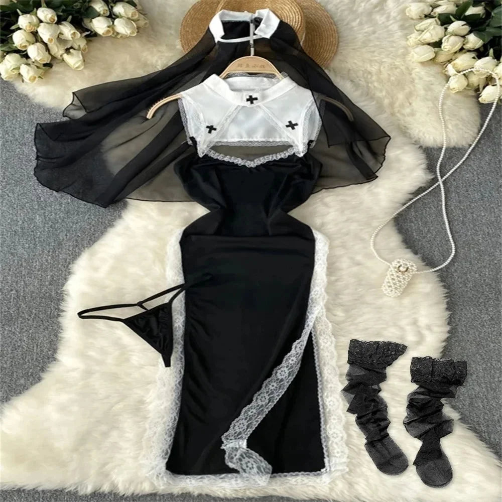 Bunny Complete Maid Cosplay Costume Set