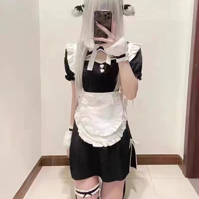 Cosplay Costumes Sweet Lolita Cat Hollow Maid Outfit