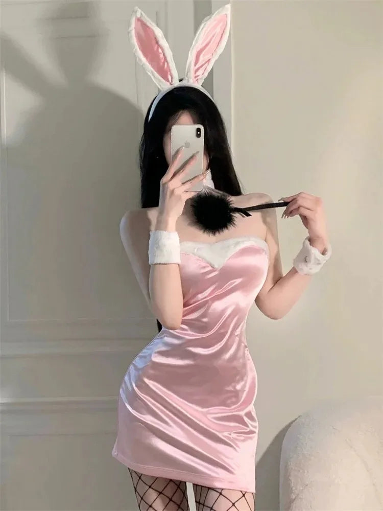 Fun Pajamas Female Tube Top Exotic Dance Pure Desire Wind Super Fairy Ancient Style Belly Pocket Court Bedclothes