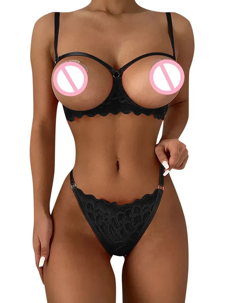 Lace Lingerie Set