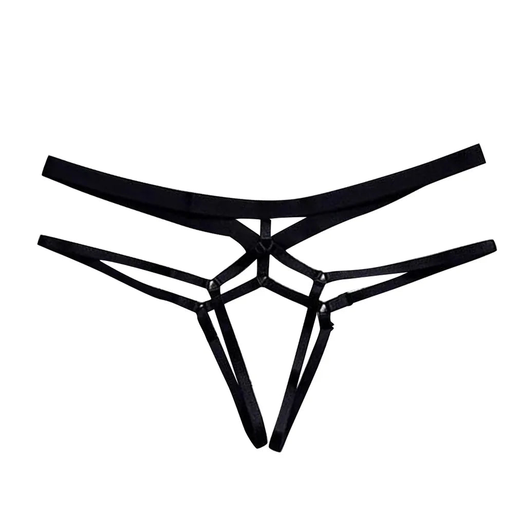 Panties Open Crotchs Hollow Briefs Underwear Erotics T-Backs Sweet Crotchless Seamless Panty