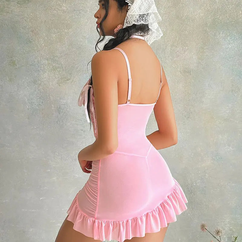 Lace Brathong Set Summer Lingerie