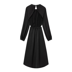 Black Cape Dress