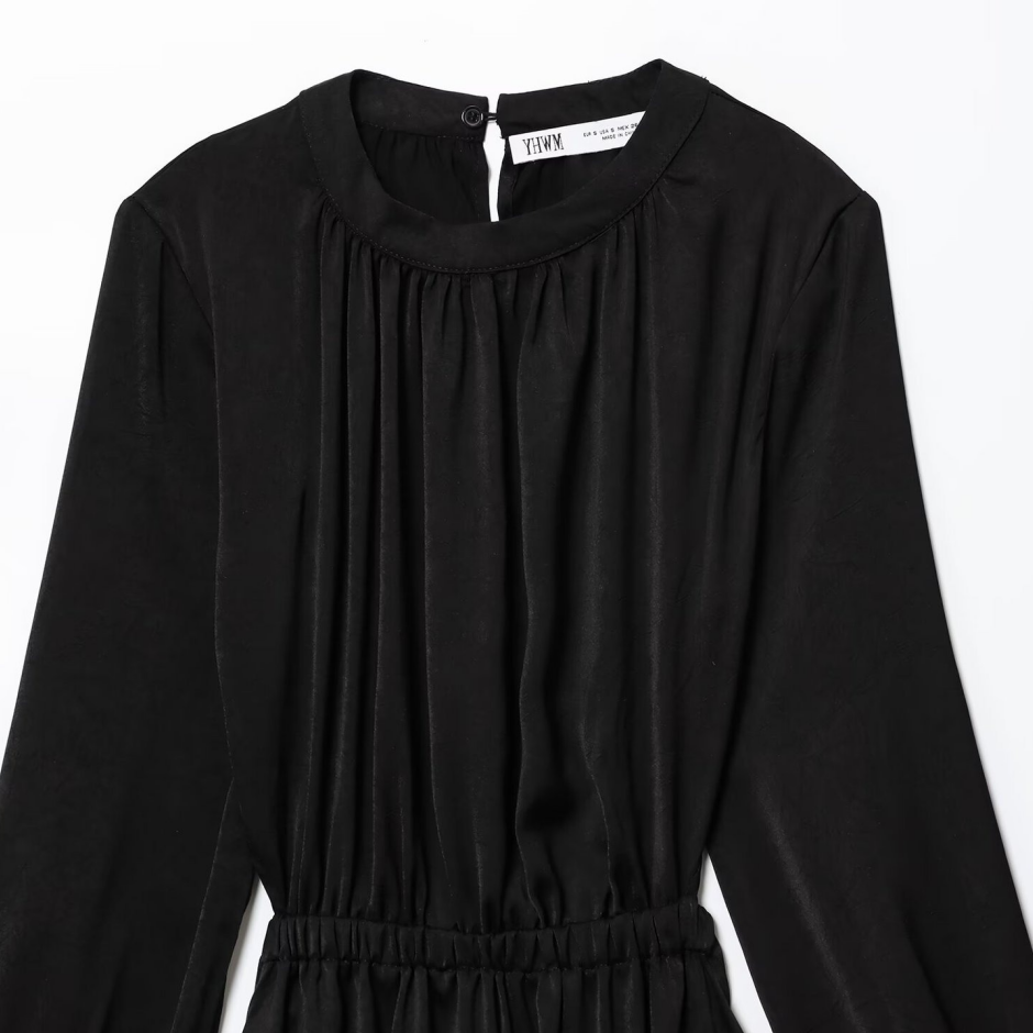 Black Cape Dress