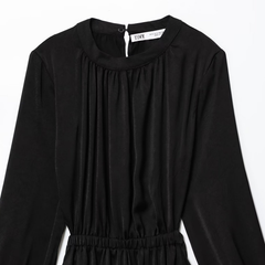 Black Cape Dress