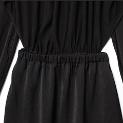 Black Cape Dress