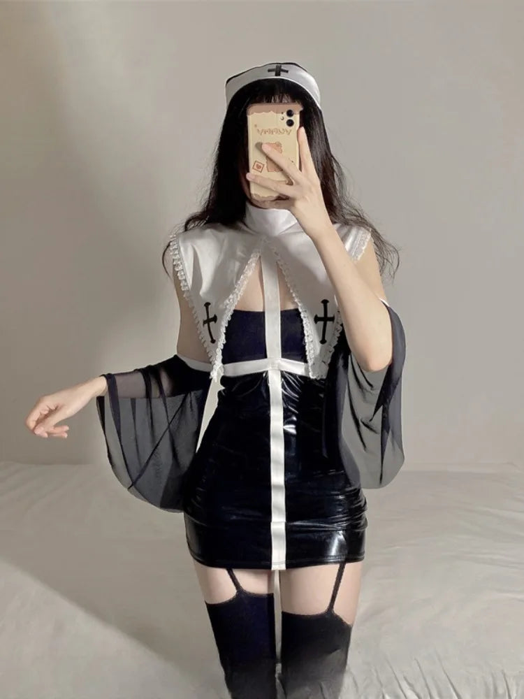 Lace Satin Pajama Set