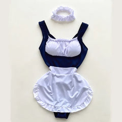 Role Cosplay Erotic Maid SchoolCostumes Night Halloween Cosplay Porn Lingerie