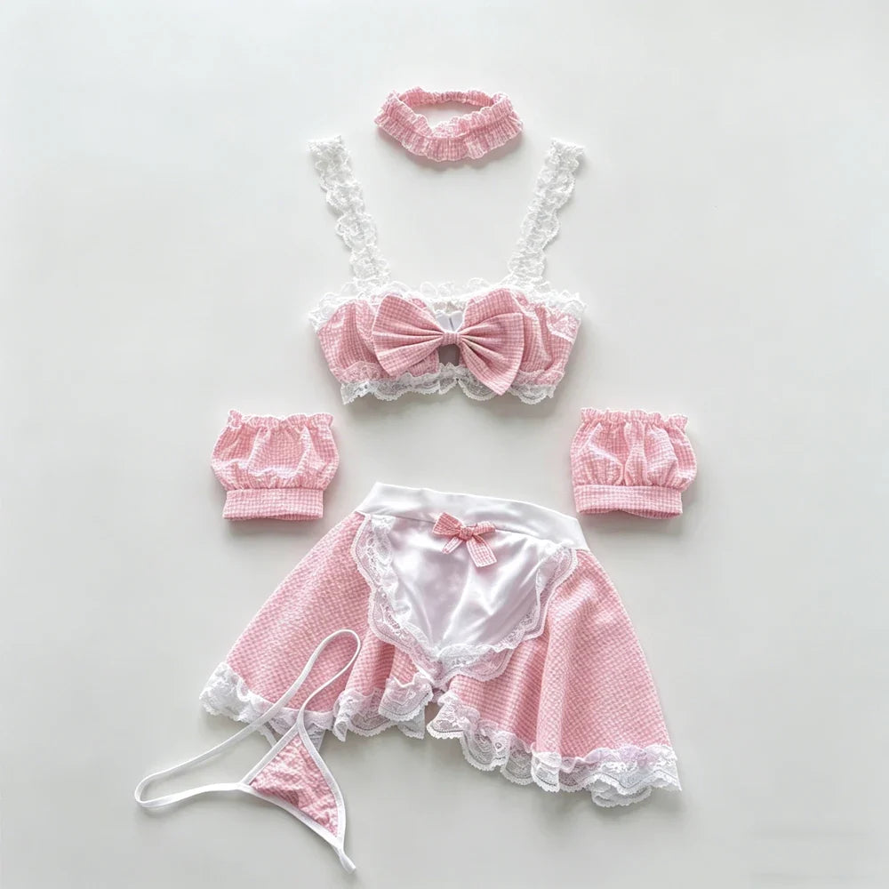 Role Student Complete Maid Cosplay School Costume Set