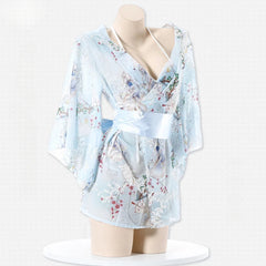 Erotic Lingerie Kimono Cosplay Maid Charm Costume Porno Bathrobe Open Pajamas Couples Flirt Clothing