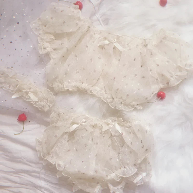 Pink Cute Lingerie Set