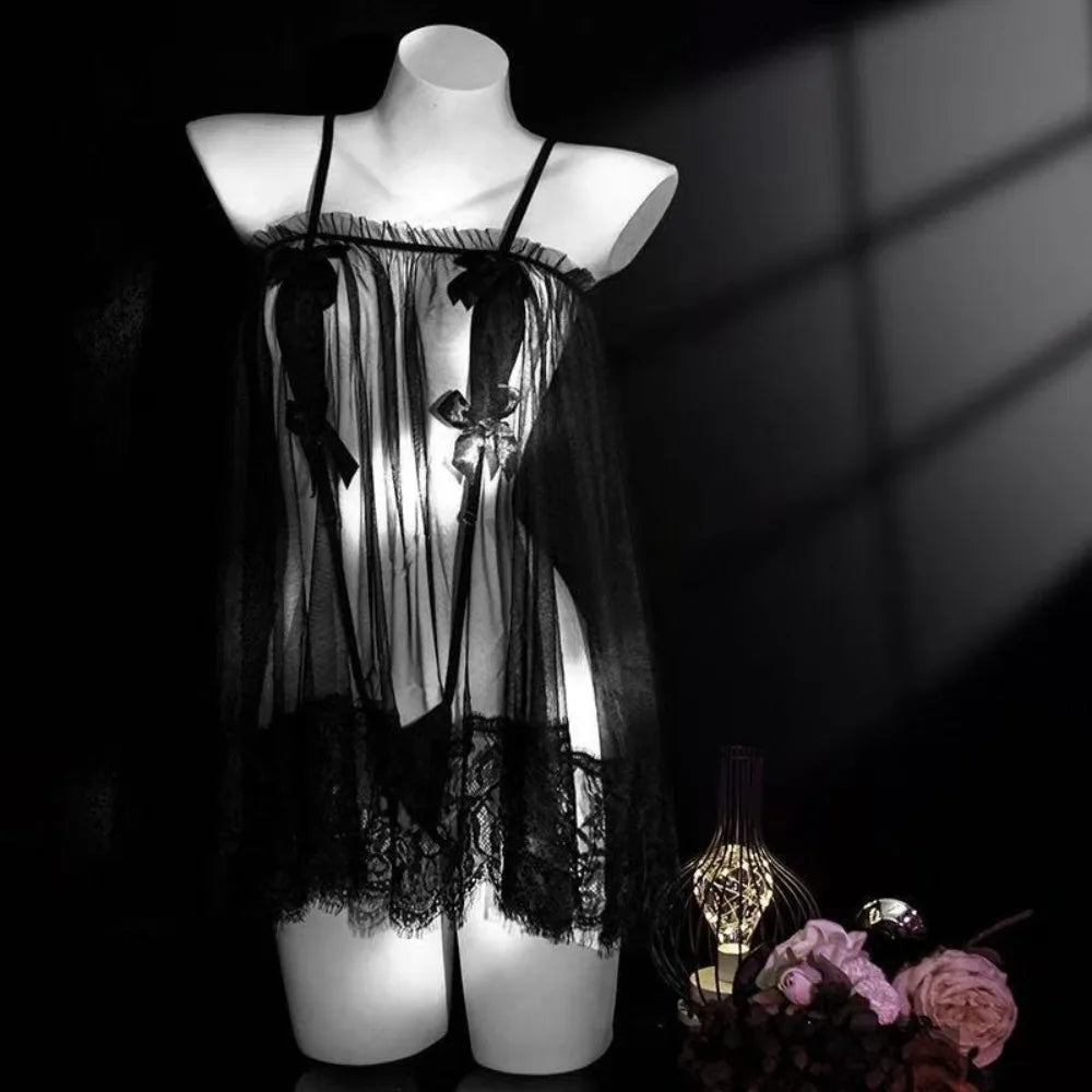 Sheer Micro Bikini Erotic V-shaped Lingerie