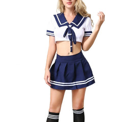 School Cosplay Lingerie Set