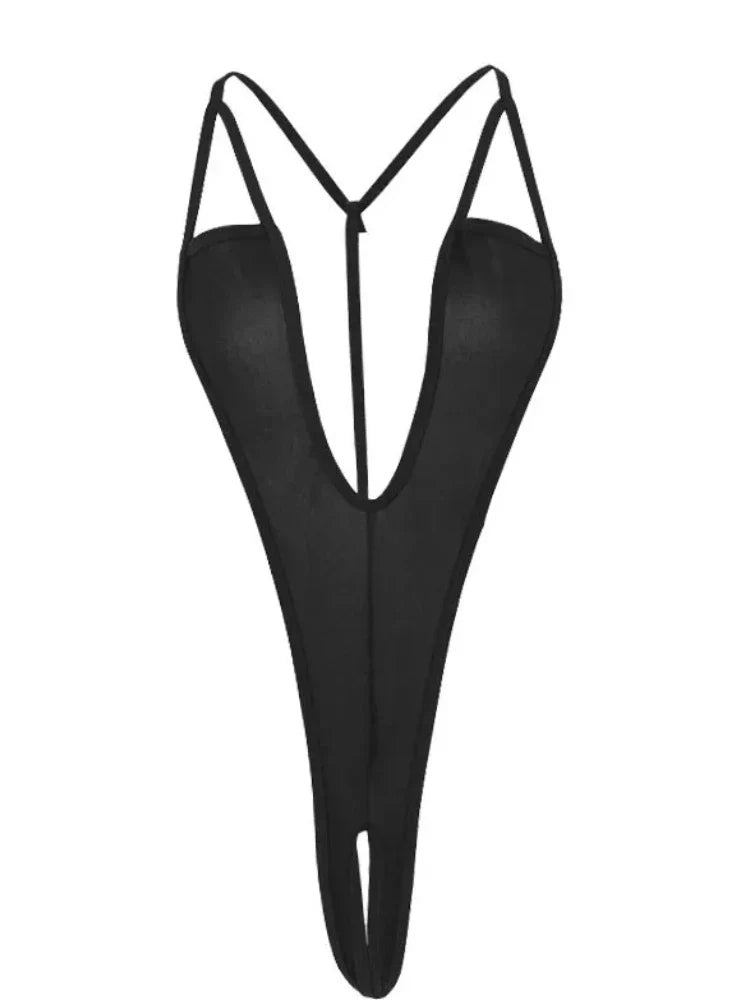 Open Anal Lingerie Hollow Bra Underwear Sleepwear