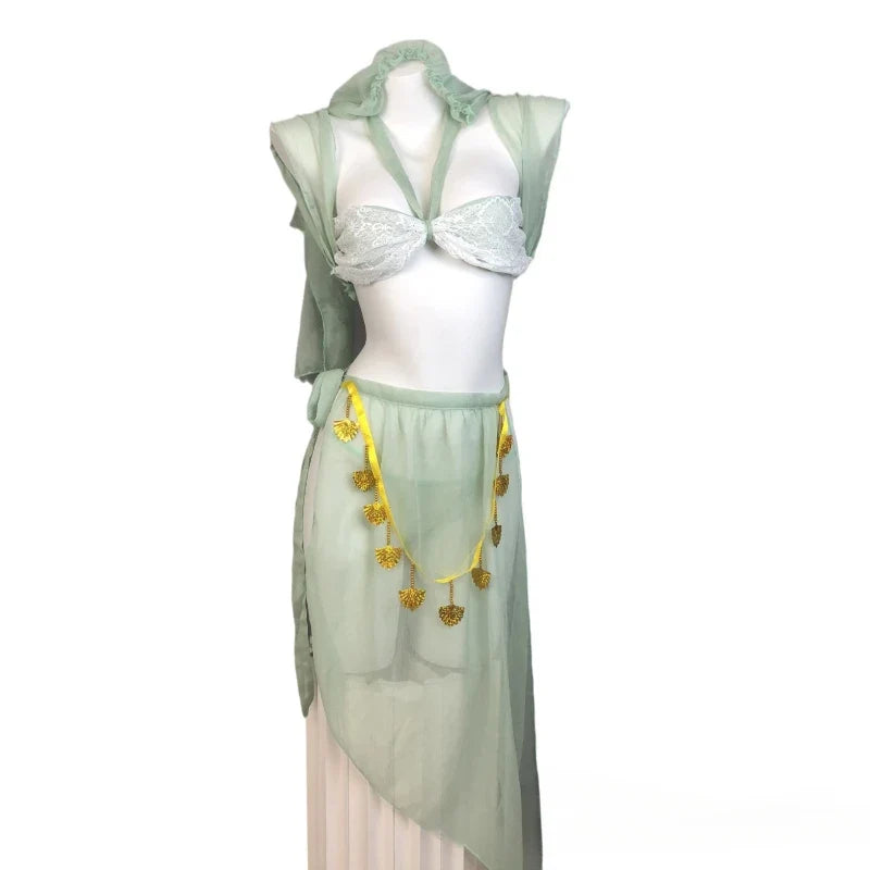 Pajamas Ancient Style Elegant Erotic Hanfu Skirt Traditional Exotic Charm Costumes Couples Flirt Set
