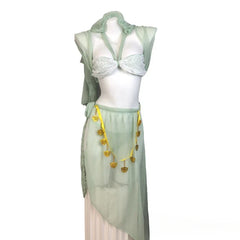 Pajamas Ancient Style Elegant Erotic Hanfu Skirt Traditional Exotic Charm Costumes Couples Flirt Set
