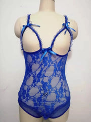 Lace Cupless Lingerie Open Cup Bra