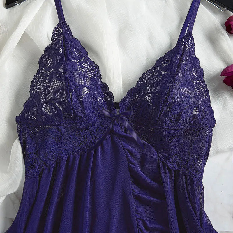 Plus Size Bra Nightgown Set