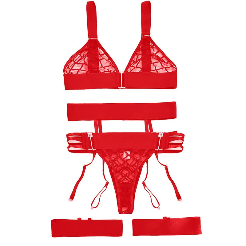 Mesh Bra Kit Lingerie Transparent Bra