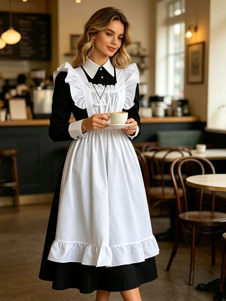 Nun Cosplay Costume Patchwork Lingerie