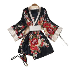 Cosplay Costume Style Kimono Apron Ruffle Cosplay Lingerie