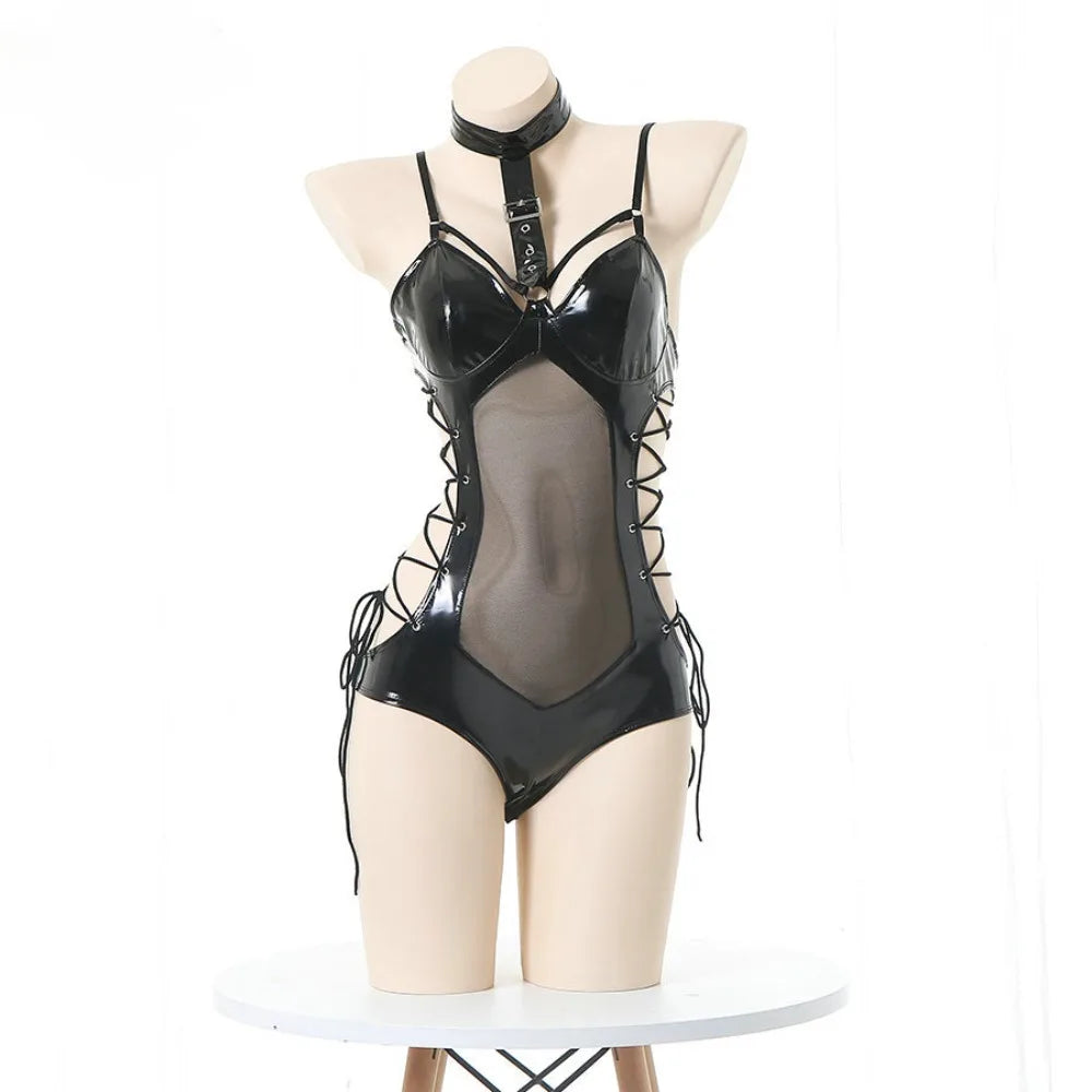 Role Play Costumes Animation Show Short Skirt Sleeveless Swimsuit