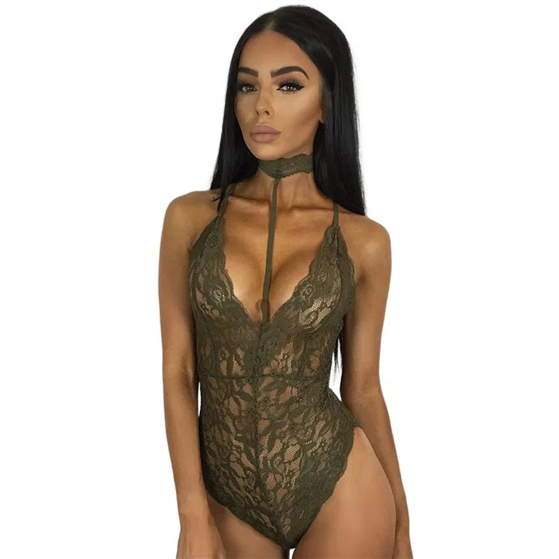 Hot  Lingerie Exotic Lingerie Babydoll Hot Lace  Costumes  Female